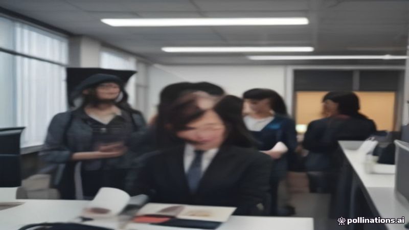男娘造型工作台上陈列的假发、化妆品与试色色卡